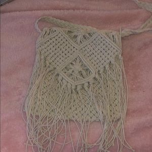 Crotchet crossbody bag